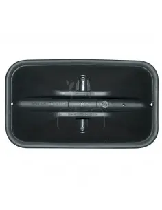 Espejo retrovisor 360 x 210 mm varilla Ø 20 mm curvo