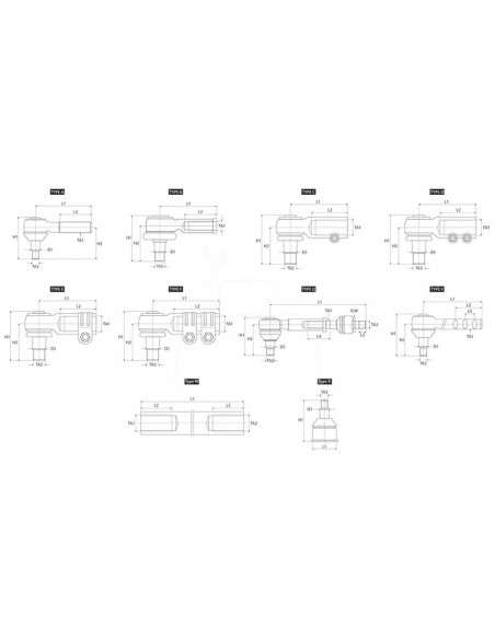 RÓTULA DE DIRECCIÓN + RÓTULA AXIAL