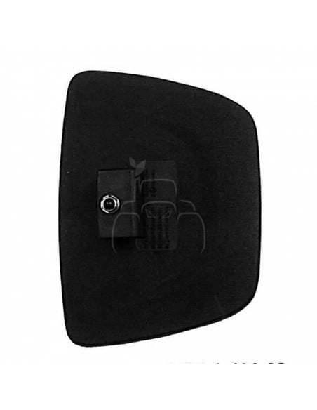 Espejo retrovisor 246 x 182 mm varilla Ø 19 mm plano