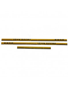 Juego de pegatinas John Deere 6800