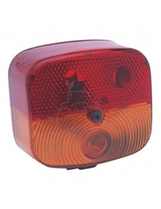 PILOTO TRASERO IZQUIERDO + DESTELLANTE - 85 x 95 mm