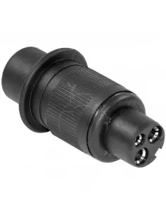 Clavija de plásticos 3 polos hembras - 12/24 v Fendt, Fiat, Ford 1964853C1