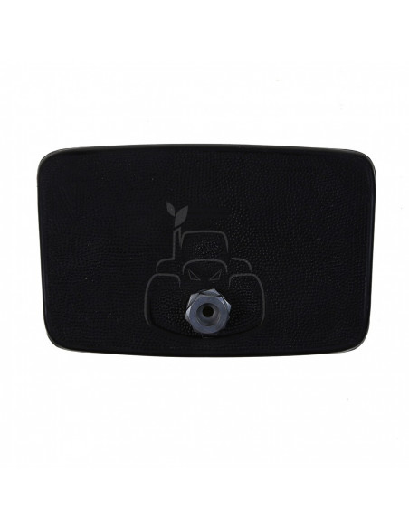 Espejo retrovisor 245 x 155 mm varilla Ø 16 mm curvo