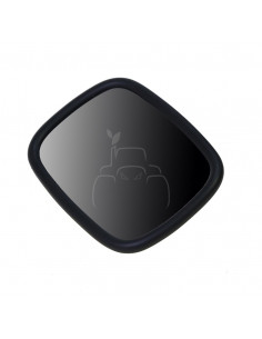 Espejo retrovisor 185 x 135 mm varilla Ø 16 mm plano
