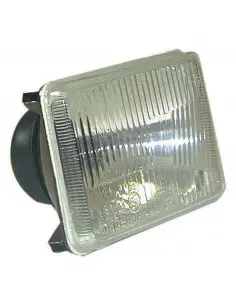 Óptica faro delantero con lámpara H4 tractor Case, John Deere (comprobar info)