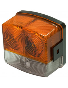 PILOTO DELANTERO DE POSICIÓN IZQUIERDO ''HELLA'' - 95 x 90 mm