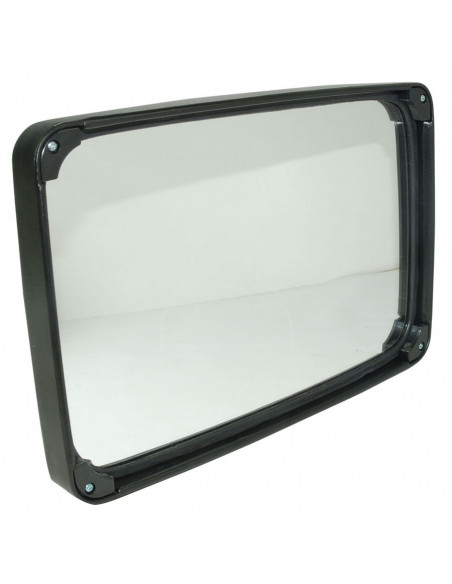 Espejo retrovisor 320 x 186 mm varilla Ø 14-20 mm curvo