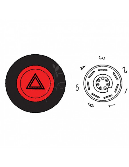 PULSADOR LUCES DE EMERGENCIA