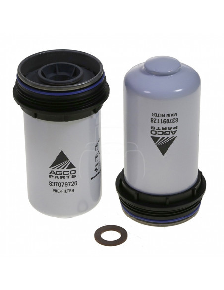 Juego filtros gasoil Massey Ferguson V837091436