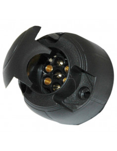 ENCHUFE DE PLÁSTICO 7 POLOS