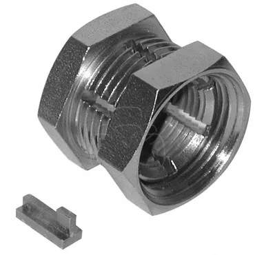 TUERCA CON CHAVETA 3/4'' UNF