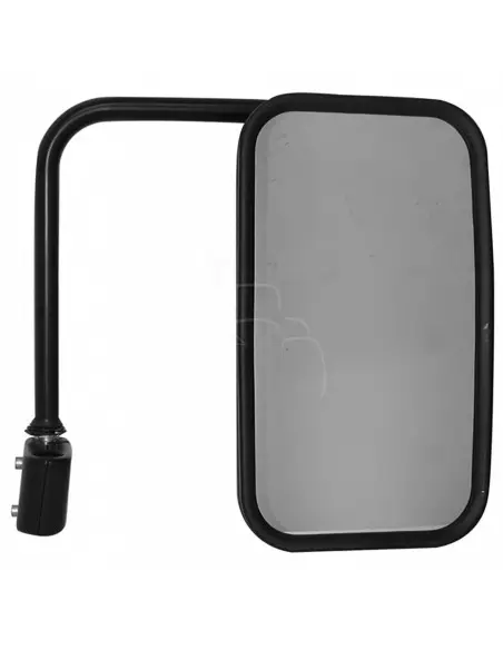 Espejo retrovisor 360 x 209 mm con soporte varilla Ø 25 mm plano derecho