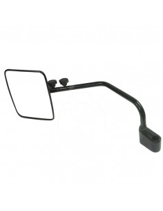 Espejo retrovisor 236 x 178 mm con soporte varilla Ø 25 mm plano izquierda