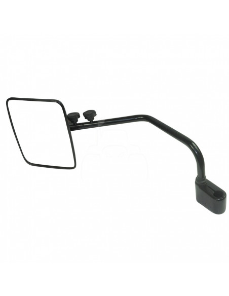 Espejo retrovisor 236 x 178 mm con soporte varilla Ø 25 mm plano izquierda