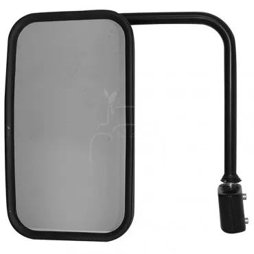 Espejo retrovisor 360 x 209 mm con soporte varilla Ø 25 mm plano izquierdo