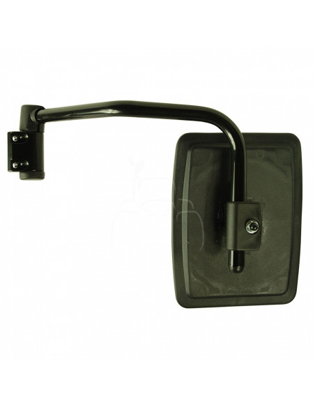 Espejo retrovisor 236 x 180 mm con soporte varilla Ø 20 mm plano izquierdo