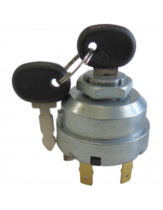 Llave conmutador contacto y arranque tractor Fiat