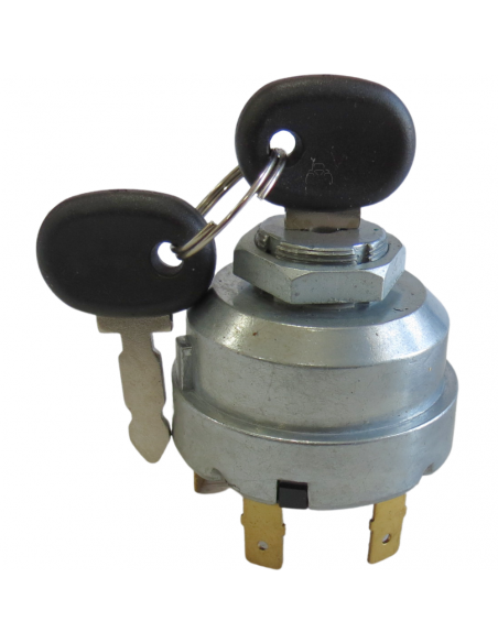Llave conmutador contacto y arranque tractor Fiat