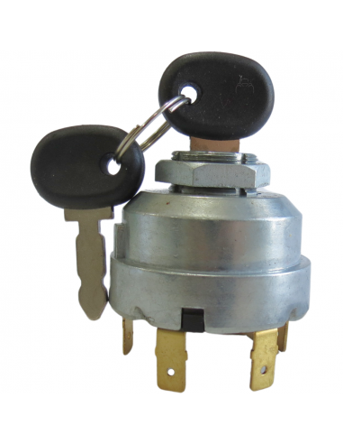 Llave conmutador contacto y arranque tractor Fiat