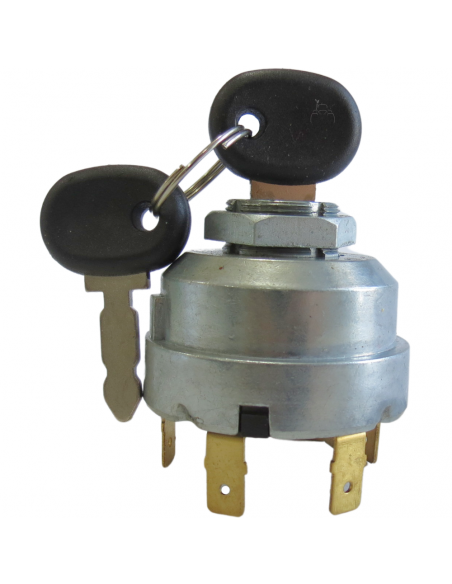 Llave conmutador contacto y arranque tractor Fiat