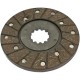 Disco de freno en seco Ø 163 mm Estrías 13 tractores Massey Ferguson y Landini 1823112M91