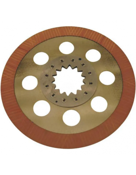 Disco de freno para Tractores Massey Ferguson aceite pistón Ø342,5 Estrías 14
