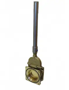 Tajadera 5" completa con cilindro de simple efecto para cuba