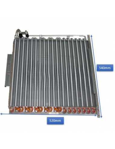 Condensador Aire Acondicionado Tractor John Deere Series 6005,6020,6030,7010,7020,7030