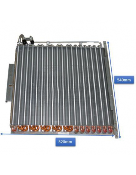 Condensador Aire Acondicionado Tractor John Deere Series 6005,6020,6030,7010,7020,7030