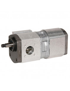 Bomba hidráulica 19+14cm³ Tractores Massey Ferguson y Renault/Claas 3797116M2