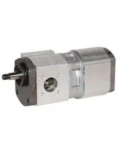 Bomba hidráulica 19+14cm³ Tractores Massey Ferguson y Renault/Claas 3797116M2