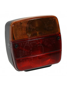 Piloto trasero cuadrado para remolque