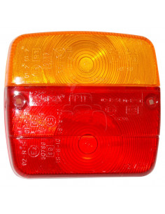 Pasta tulipa piloto trasero cuadrado para remolques