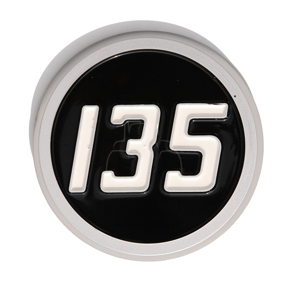 Emblema de Plástico Massey Ferguson 135