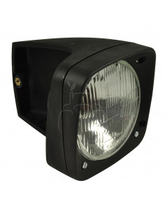 Faro Delantero Izquierdo de Plástico para Tractores John Deere Series 40 y 50 -  Ø 139 mm