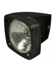 Faro Delantero Derecho de Plástico para Tractores John Deere Series 40 y 50 - Ø 139 mm