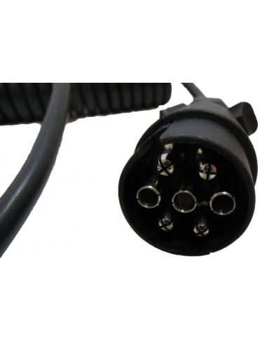 Cable reforzado espiral 5mt