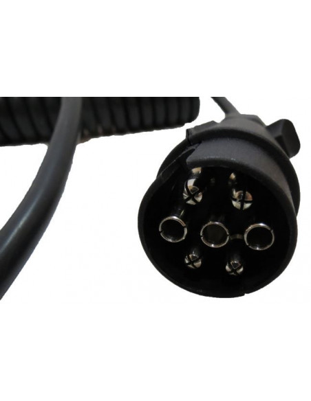 Cable reforzado espiral 5mt