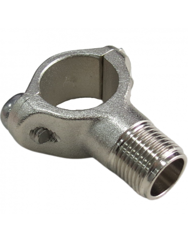 Reducción Macho 1/2" a Hembra 3/8" en Latón.