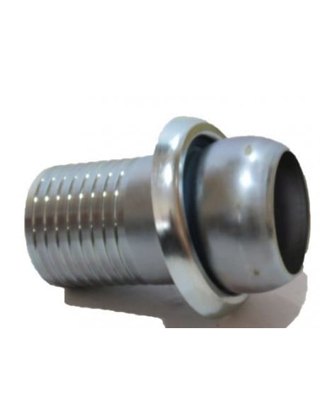 Conexión macho de bola Ø 70 mm manguera Ø 60 mm