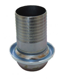 Conexión macho de bola Ø 70 mm manguera Ø 60 mm