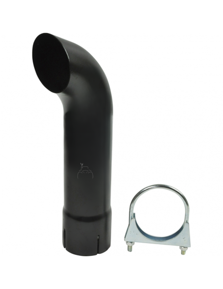 Extensión Tubo de Escape Tractores John Deere S/6000, 6010, 6020, 6030, 7020 y 7030 - Ø 65 mm