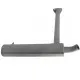 Silencioso Massey Ferguson Ø 40 mm - L 577 mm 969353M1