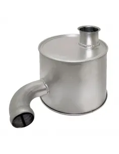 Silencioso de escape Ø 84,2 mm - L 393 mm