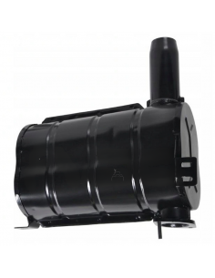 Silencioso de escape adaptable John Deere series 40 y 50 (comprobar modelos) - Ø 52 mm y L 375 mm