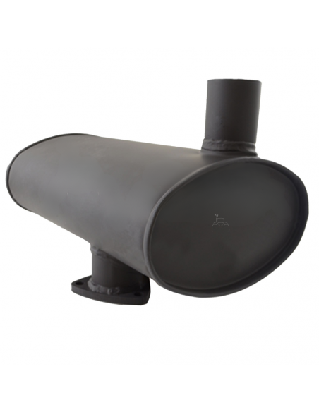 Silencioso Tractor Massey Ferguson Ø 64 mm - L 410 mm 3388432M1