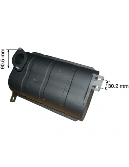 Silencioso adaptable Tractor John Deere Serie 40 y 50 AL31552