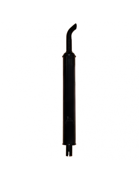 Silencioso de escape Tractores Massey Ferguson Ø 39 mm - L 870 mm 890476M92
