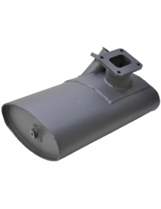 Silencioso Tractor John Deere S-6000/10 salida a la Izda. (sin turbo)