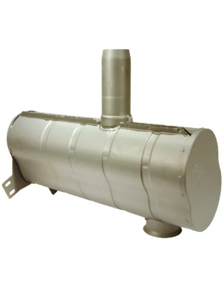 Silencioso adaptable John Deere S40-50-55 (6 cilindros) Sin Turbo